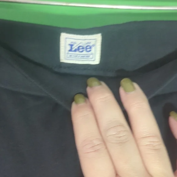 Lee Classic Black Wide-Leg Pants - Picture 4 of 5